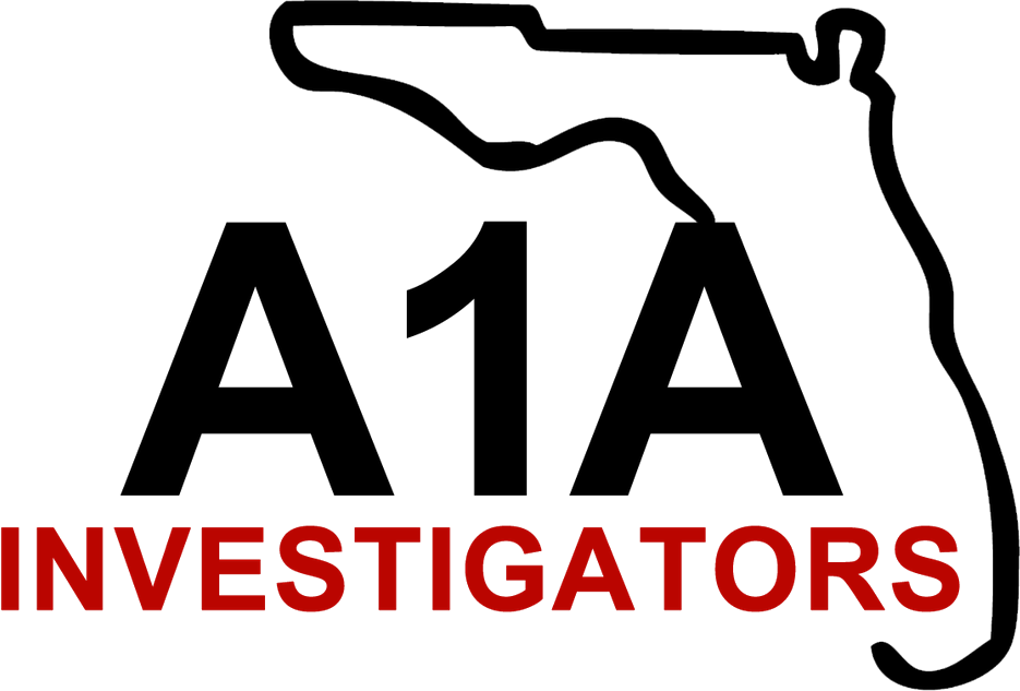 A1A Investigators licensed Florida private detective agency logo