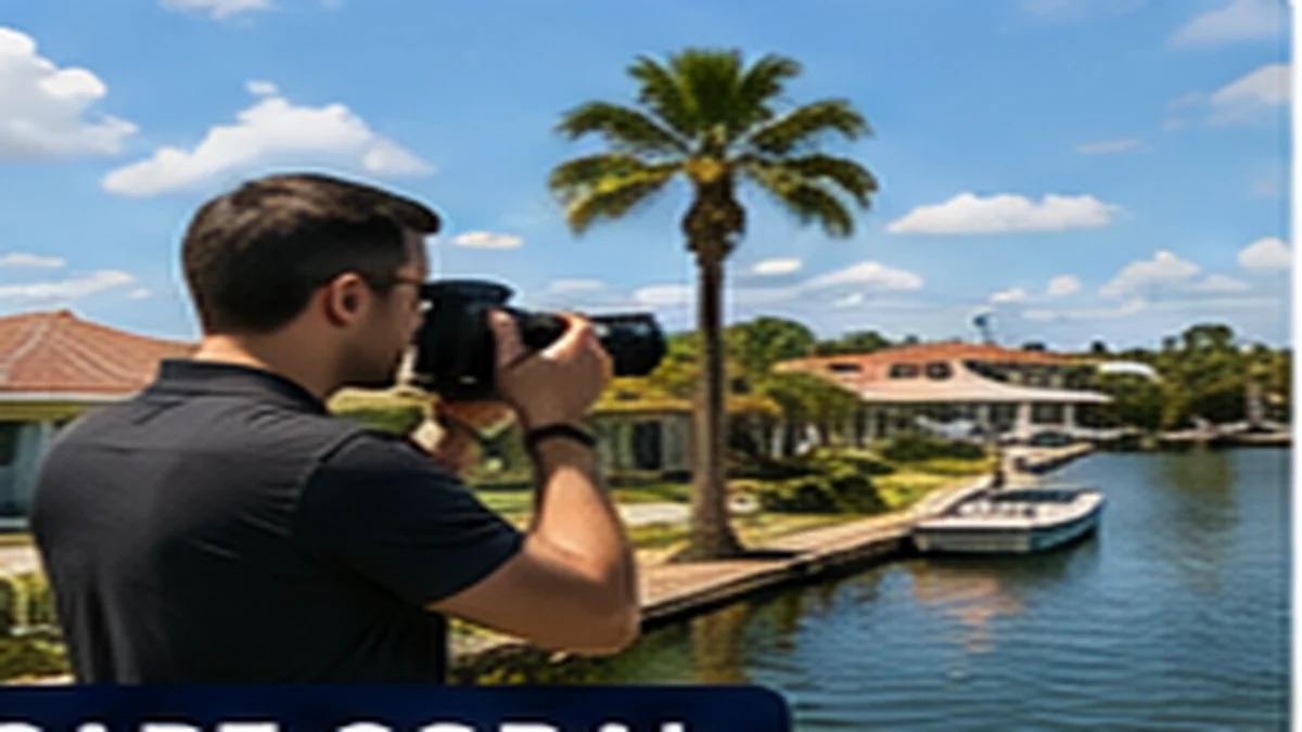 Illustrative professional investigative services scene for Cape Coral, Florida